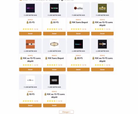 casino gratuits